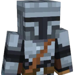 USBrock Minecraft avatar bust
