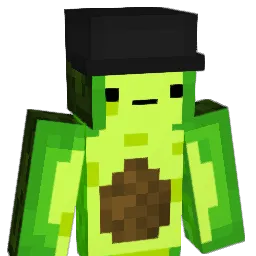 UV1012 Minecraft avatar bust