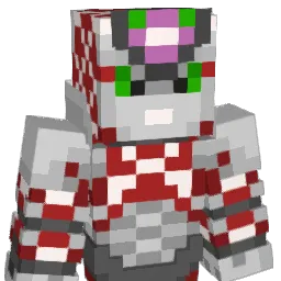 UZS4 Minecraft avatar bust