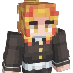 U_andI Minecraft avatar bust