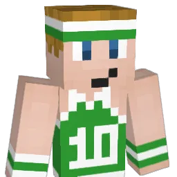 Uchta Minecraft avatar bust