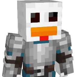 UhhChicken Minecraft avatar bust