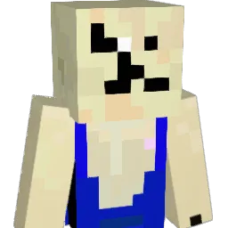 UkeleleMan Minecraft avatar bust