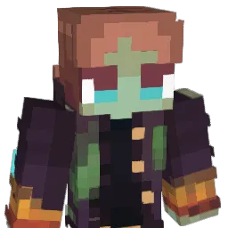 UltraTeal Minecraft avatar bust