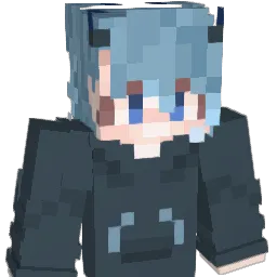 UnaLiu Minecraft avatar bust