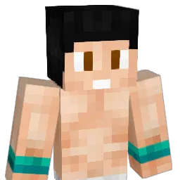 UnbarredPython Minecraft avatar bust