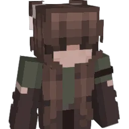 Uncloseted Minecraft avatar bust