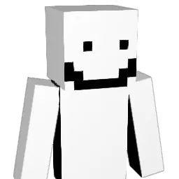 Undebinkt Minecraft avatar bust