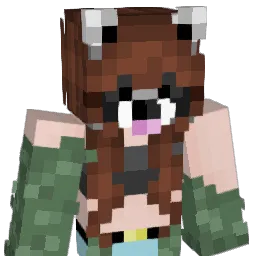 UnderRaccoon Minecraft avatar bust