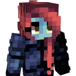 Undyne__ Minecraft avatar bust