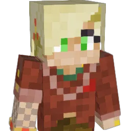 UnhappyApple Minecraft avatar bust