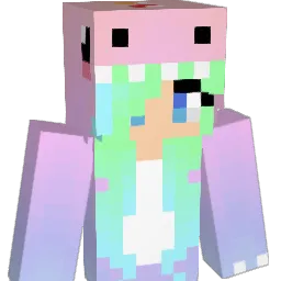 UnicornxLover Minecraft avatar bust