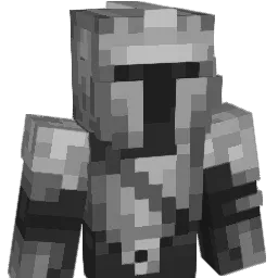 Unindustrialized Minecraft avatar bust
