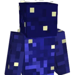 Unspicy Minecraft avatar bust