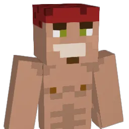 Upkolka Minecraft avatar bust