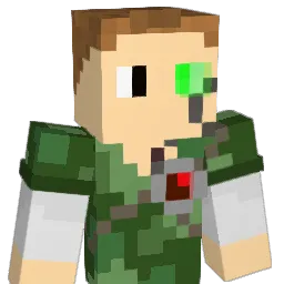 Upsidedowncompas Minecraft avatar bust