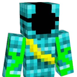 UraniumCranium Minecraft avatar bust