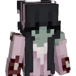 Ushhie Minecraft avatar bust