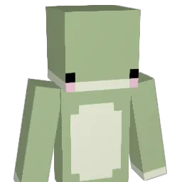 UwUPickle Minecraft avatar bust