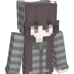V08A Minecraft avatar bust