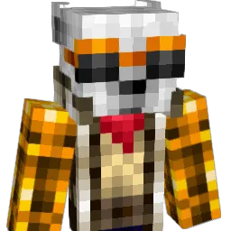 V0DT3K Minecraft avatar bust
