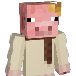 V1RTU4LST4T11C Minecraft avatar bust