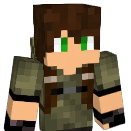 V1zima Minecraft avatar bust