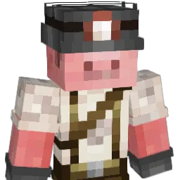 VAGINOSFAIRE Minecraft avatar bust