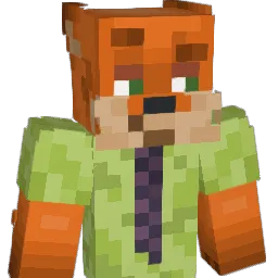 VL0G Minecraft avatar bust