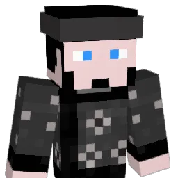 VNDarkWhite Minecraft avatar bust