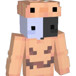 VSFGlitch Minecraft avatar bust