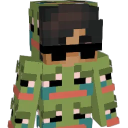 VSRG Minecraft avatar bust
