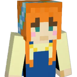 VWbusredhead Minecraft avatar bust