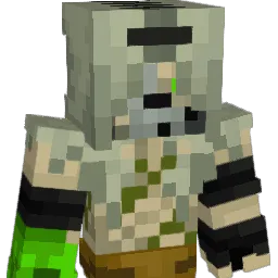 VackHalm Minecraft avatar bust