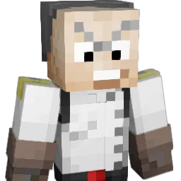 Valdax Minecraft avatar bust