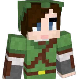 Vampiratin Minecraft avatar bust