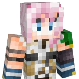 Vanilllla Minecraft avatar bust