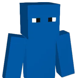VantaBlue Minecraft avatar bust