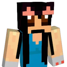 VeXXSie Minecraft avatar bust
