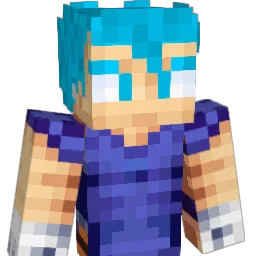 VegetaSon Minecraft avatar bust