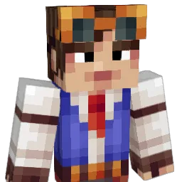 Vegnus Minecraft avatar bust