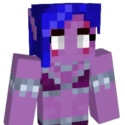 Vellow Minecraft avatar bust