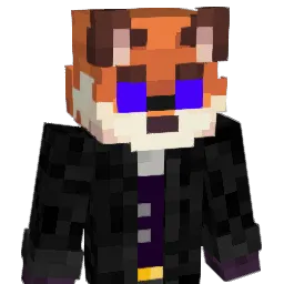 VelvetVulpine Minecraft avatar bust