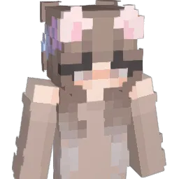 Velvue Minecraft avatar bust