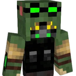 VenomGG69 Minecraft avatar bust