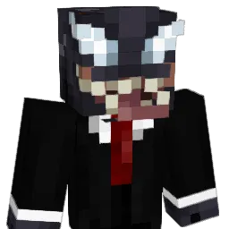 VenomSuper Minecraft avatar bust
