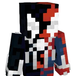 Venom_spider_man Minecraft avatar bust