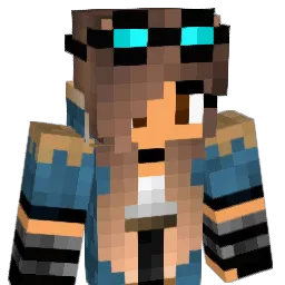 Venoura Minecraft avatar bust