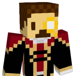 Venti Minecraft avatar bust