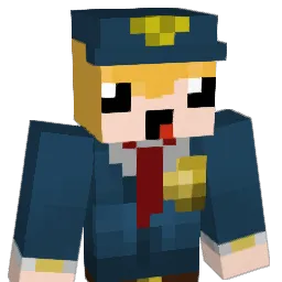 Vergearbeitet Minecraft avatar bust